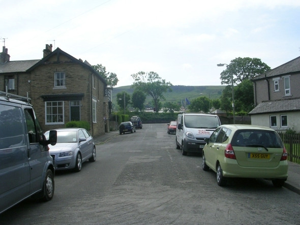 Photo 6"x4" Bath Street - viewed from Riverside Ilkley c2009