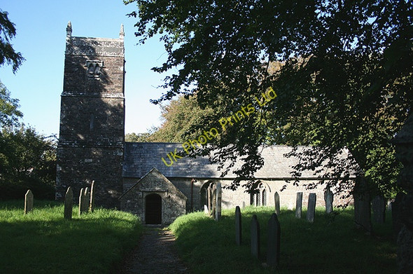 Photo 6"x4" Treneglos: St Gregory\u00e2\u0080\u0099s church Treneglos c2007