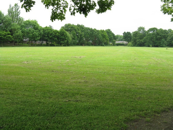 Photo 6"x4" Thelwall - Public Open Space Thelwall c2009