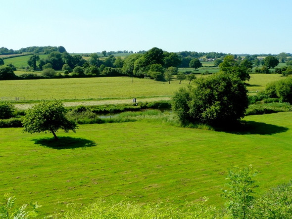 Photo 6"x4" View over the Otter Harpford c2009