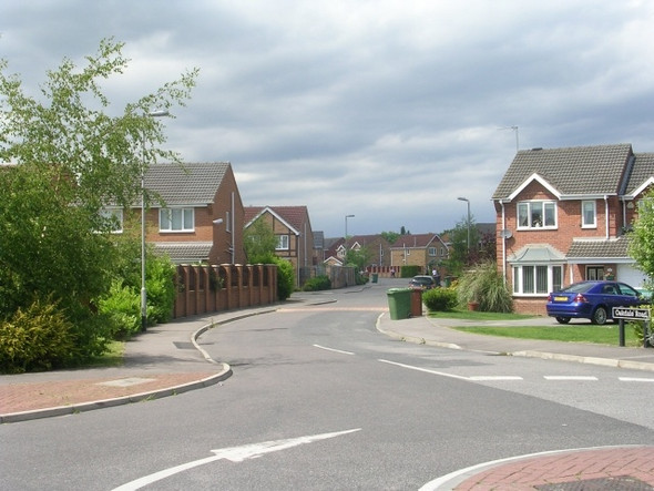 Photo 6"x4" Oakdale Road - Milton Drive Hemsworth\/SE4213 c2009