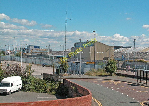 Photo 6"x4" View from the bridge Ellesmere Port c2005