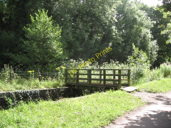 Photo 6"x4" Wooden Canal Bridge Newport\/Casnewydd c2008