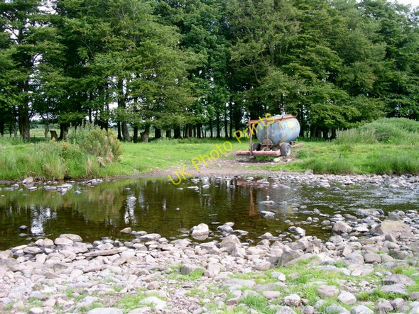 Photo 6"x4" Ford on the farm track to Gartfairn Balmaha c2009