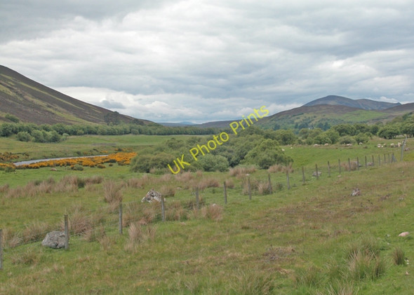 Photo 6"x4" Road by Helmsdale river Marrel c2005