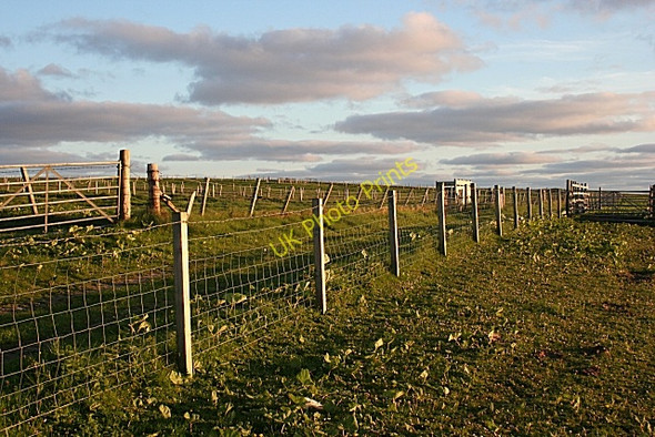 Photo 6"x4" Track and Fences Suainebost c2009