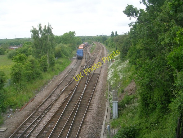 Photo 6"x4" View from Bridge SMJ 2\/51 - Minsthorpe Lane Moorthorpe c2009