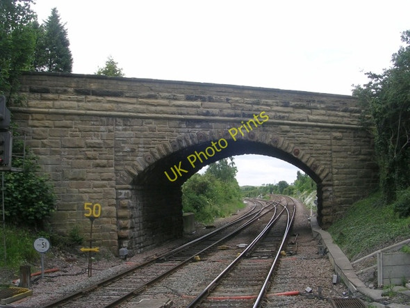 Photo 6"x4" Bridge SMJ 2\/51 - Moorthorpe Station Moorthorpe c2009