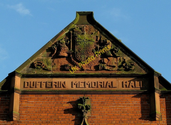 Photo 6"x4" Dufferin Memorial Hall, Bangor [detail] Bangor\/J5081 c2009