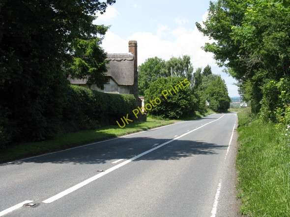 Photo 6"x4" A417, Looking North Ashperton c2009