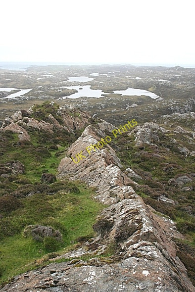 Photo 6"x4" Summit of Scara Ruadh Fionnsabhagh c2009