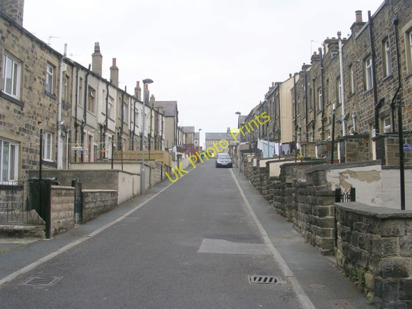 Photo 6"x4" Back Foster Road - Oakfield Road Keighley c2009