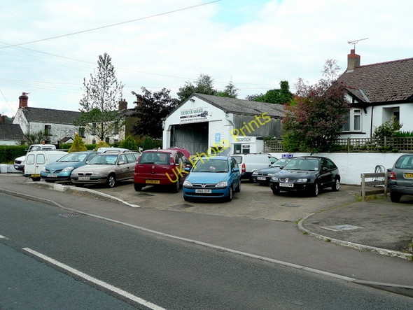 Photo 6"x4" Drybrook Garage Drybrook c2009