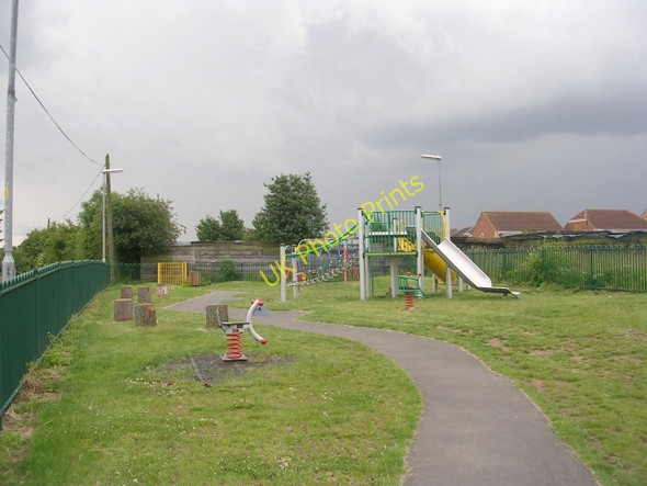 Photo 6"x4" Playground - Weeland Road Sharlston c2009