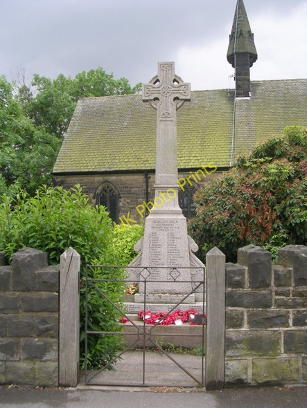 Photo 6"x4" Sharlston War Memorial - Weeland Road Sharlston Common c2009