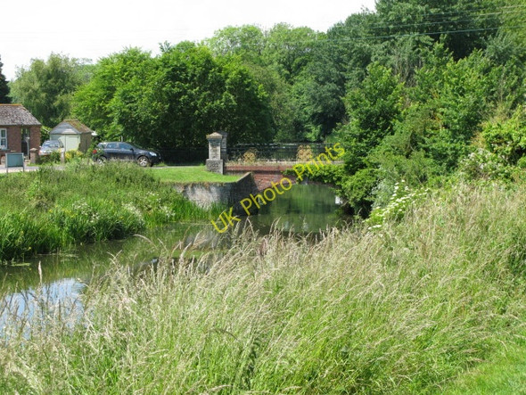 Photo 6"x4" Approaching West Hythe Bridge West Hythe c2009
