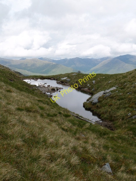 Photo 6"x4" Rockpool, Sgurr Mor Braigh \u00e0 Choire Bhuidhe c2009