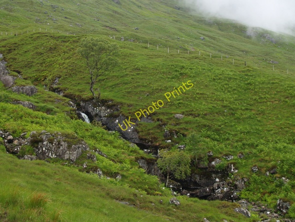 Photo 6"x4" Allt na Feithe Allt Coire Chicheanais c2009