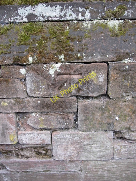 Photo 6"x4" Benchmark outside Grosvenor Park Chester c2009