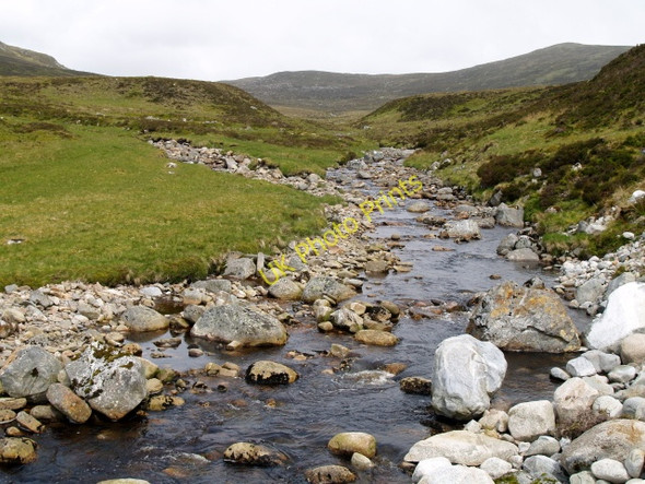 Photo 6"x4" Confluence of the Feith Talagain with the Blackcorrie Burn F\u00e8ith Talagain c2009