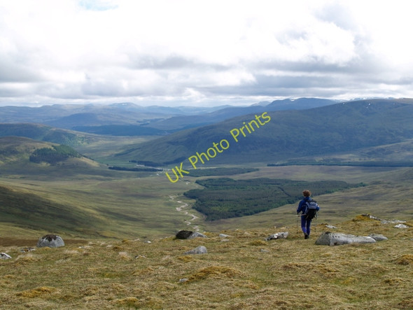 Photo 6"x4" Descent into Coire Gorm Coire Gorm\/NN5199 c2009