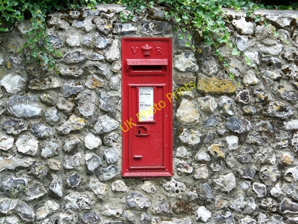 Photo 6"x4" Postbox, Cerne Abbas Cerne Abbas c2009