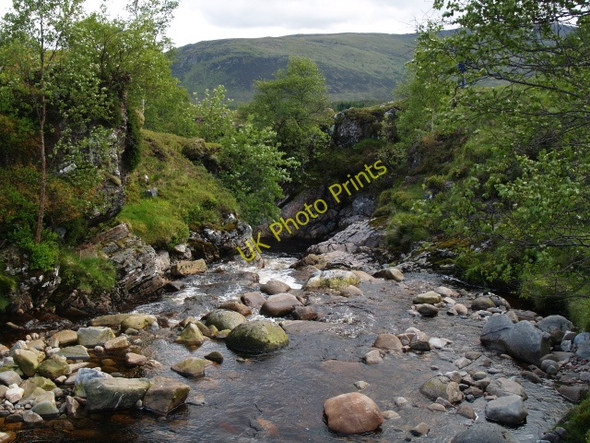 Photo 6"x4" Allt Coire Iain Oig Meall a' Ghiubhais\/NN5096 c2009