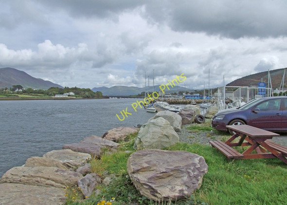 Photo 6"x4" Riverside view Cahersiveen c2008