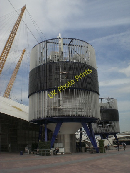 Photo 6"x4" Air conditioning at the O2 Centre Poplar\/TQ3780 c2009