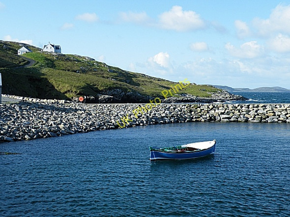 Photo 6"x4" Eriskay from the Ferry Coilleag c2009