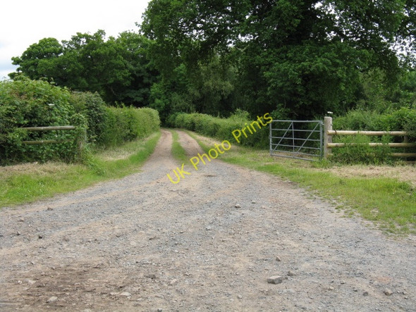 Photo 6"x4" Farm Access Off The Pencombe Lane Maund Bryan c2009