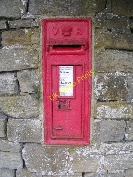 Photo 6"x4" Victorian Post Box - Wilsden Old Road Bents Head\/SE0836 c2009