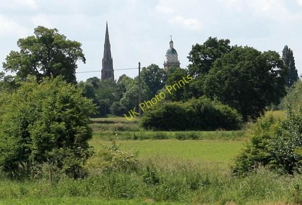 Photo 6"x4" Meadows near Ryall's Court Holly Green\/SO8641 c2009