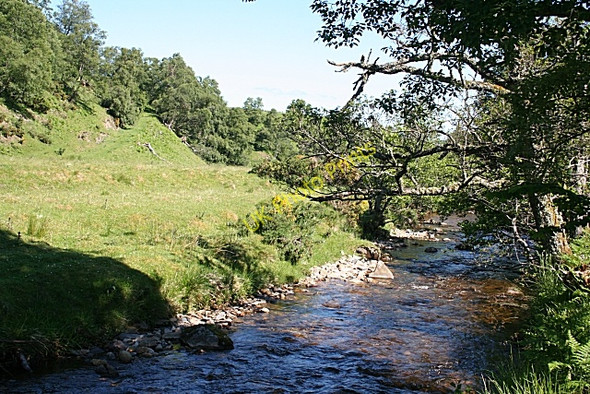 Photo 6"x4" River Fiddich Milltown of Auchindoun c2009