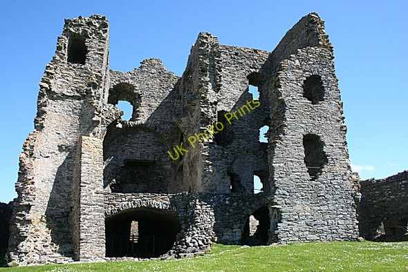 Photo 6"x4" Auchindoun Castle Keep Dufftown c2009