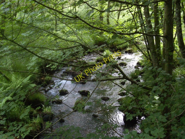 Photo 6"x4" Downstream Black Burn Rickarton c2009