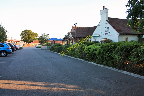 Photo 6"x4" The Red Hawk pub Brough\/SE9326 c2009
