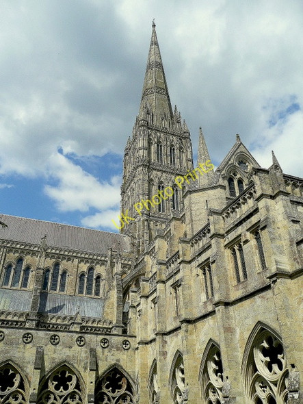 Photo 6"x4" Salisbury Cathedral detail 8 Salisbury c2009