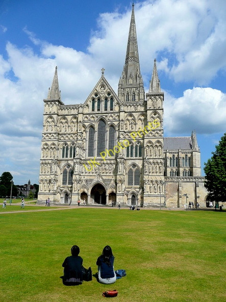 Photo 6"x4" Salisbury Cathedral Close Salisbury c2009