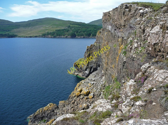 Photo 6"x4" Cliffs at the end of the Greep peninsula Greep c2009