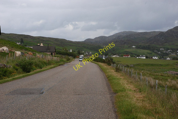 Photo 6"x4" The B8021 in Lonemore Lonemore\/NG7877 c2009