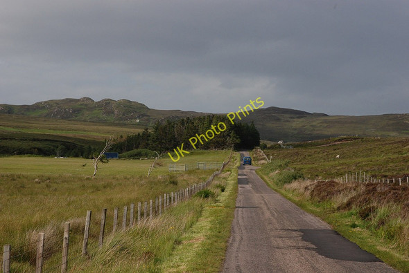 Photo 6"x4" The B8021 north of Sands Holiday Centre Big Sand c2009
