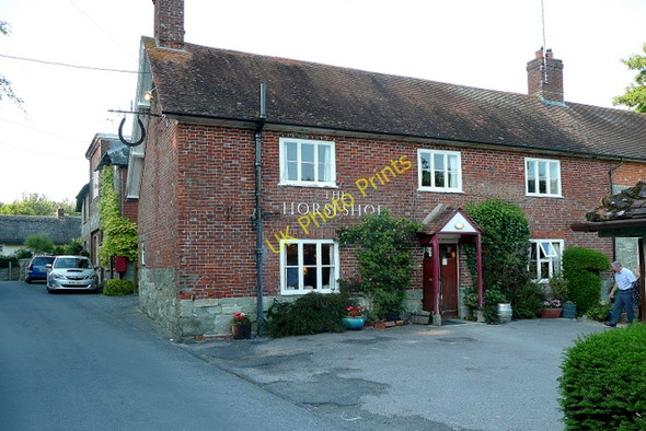 Photo 6"x4" The Horseshoe, Ebbesbourne Wake Ebbesbourne Wake c2009
