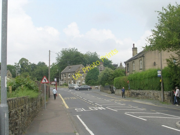 Photo 6"x4" Lightcliffe Road - viewed from Granny Hall Lane Brighouse\/SE1423 c2009 P1