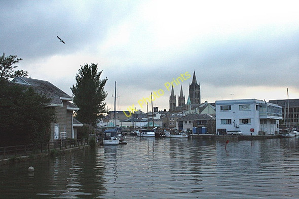 Photo 6"x4" Confluence of the River Kenwyn, River Allen and Truro River Truro c2009