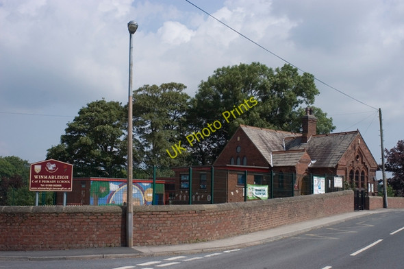 Photo 6"x4" Winmarleigh Primary School Ford Green\/SD4746 c2009