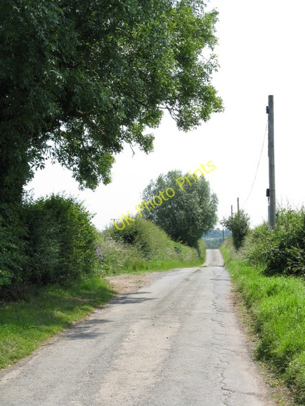 Photo 6"x4" Lane To Upper Lyde Upper Lyde c2009