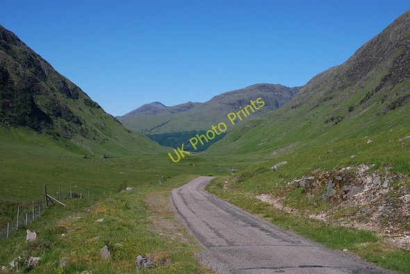 Photo 6"x4" The Glen Etive road near Alltchaorunn Dalness\/NN1651 c2009
