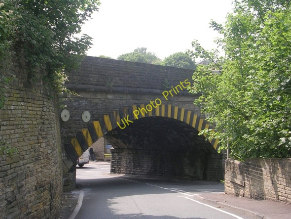Photo 6"x4" Bridge MVN 2-174 - Cliffe Road Brighouse\/SE1423 c2009