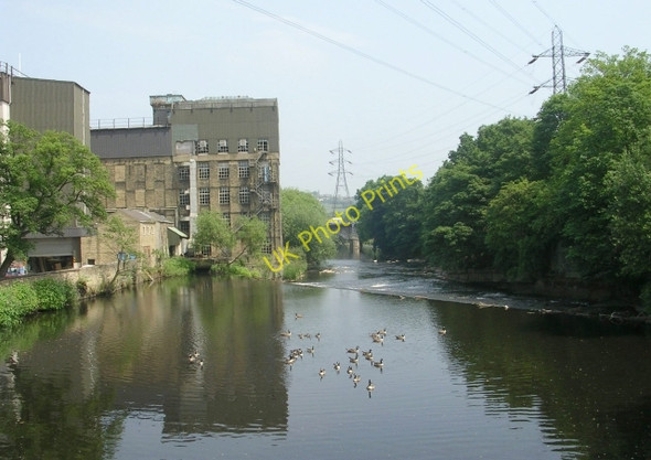 Photo 6"x4" River Calder - Rastrick Bridge Brighouse\/SE1423 c2009